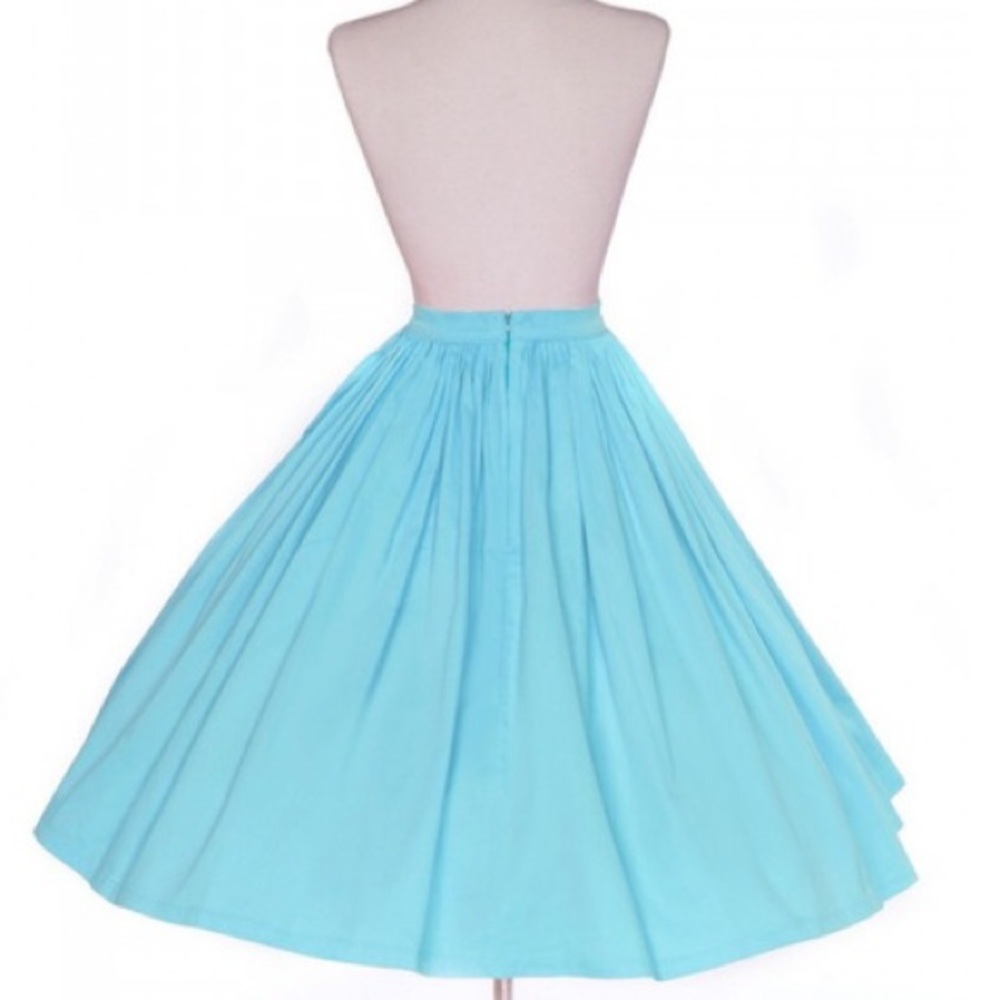 Pinup Couture Blue Jenny Skirt